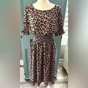 Kate spade animal print dress